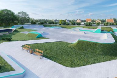 Projekt skateparku - Świdnik 