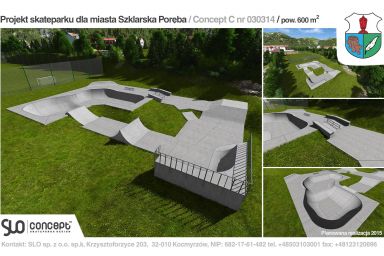 Projekt skateparku - Szklarska Poręba