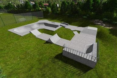 Projekt skateparku - Szklarska Poręba