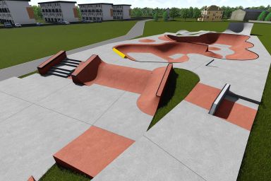 Projekt skateparku - Wejherowo