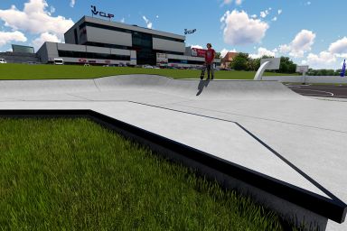 Projekt skateparku - Wilno