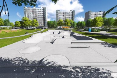 Projekt skateparku - Grodzisk Mazowiecki