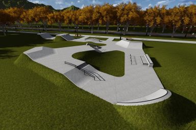 Projekt skateparku - Świecie