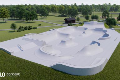 Projekt skateparku w Słomnikach