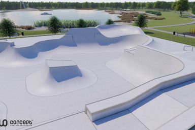 Projekt skateparku w Słomnikach