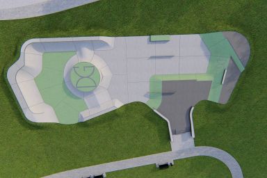 Projekt skateparku - Dąbrowa Górnicza