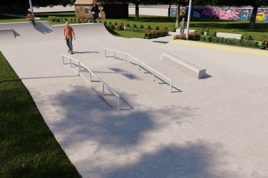 Projekt skateparku betonowego - Chojnów