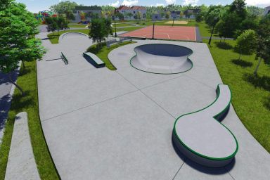 Projekt skateparku - Kalisz