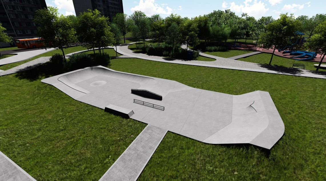 Projekty skateparków