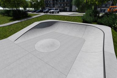 Projekt skateparku - Żelechlinek