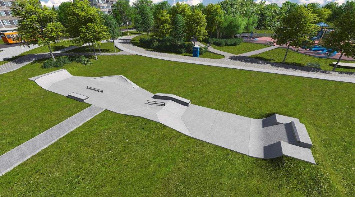 Projekty skateparków