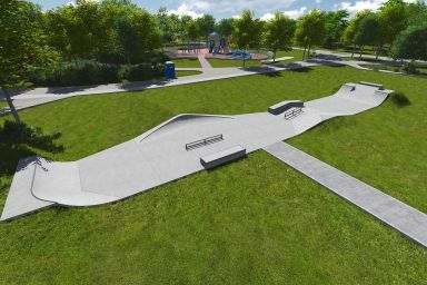 Projekt skateparku - Szamocin