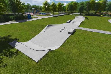 Projekt skateparku - Szamocin