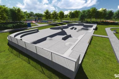 Projekt skateparku - Grodzisk Mazowiecki