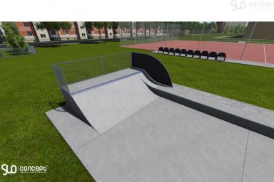 Projekt skateparku - Łomianki