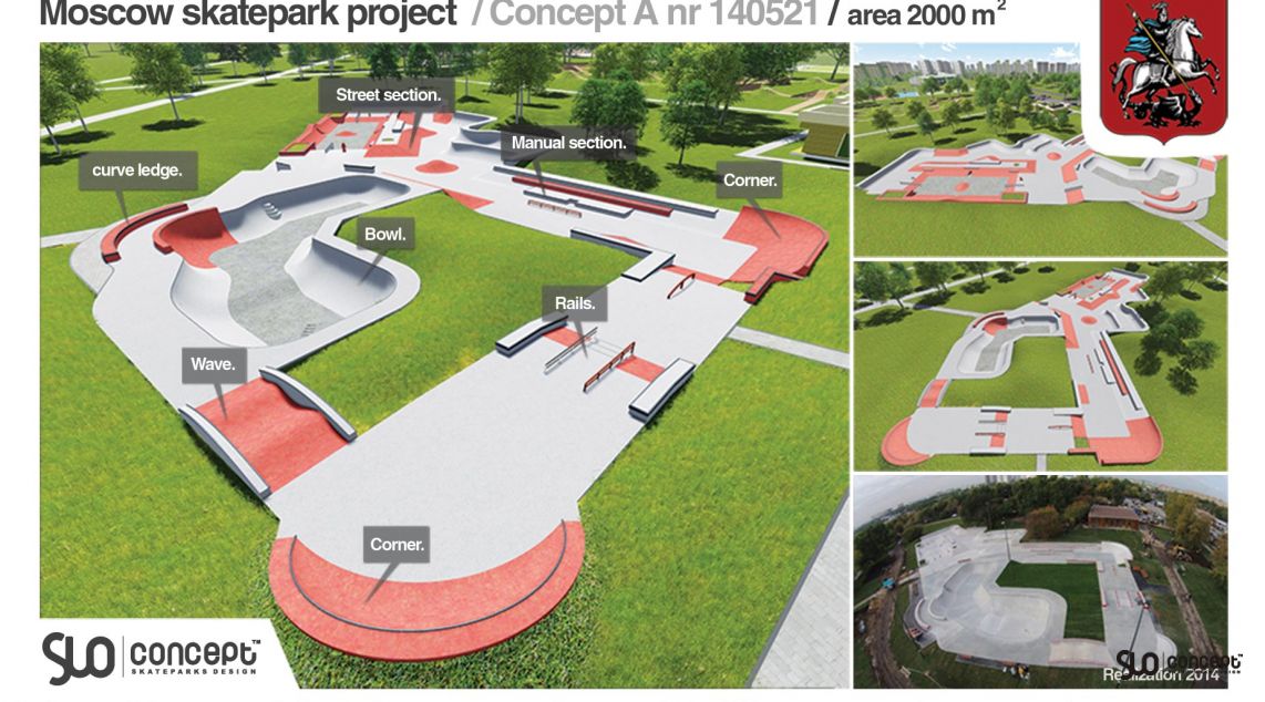 Projekty skateparków