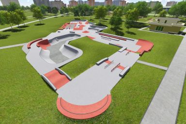 Projekt skateparku - Moskwa