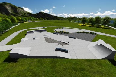 Projekt skateparku - Lillehammer