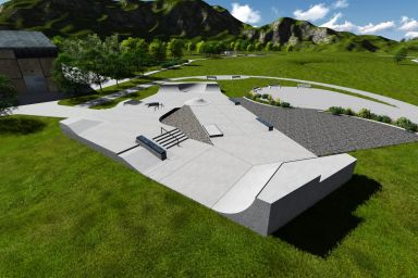 Projekt skateparku - Lillehammer