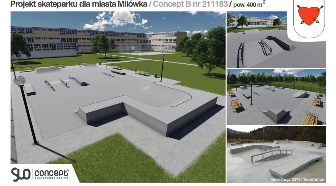 Projekty skateparków