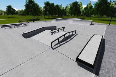 Projekt skateparku - Milówka