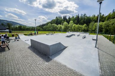 Projekt skateparku - Milówka