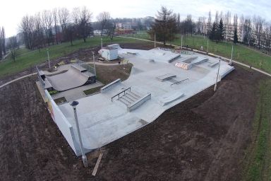 Projekt skateparku - Kraków