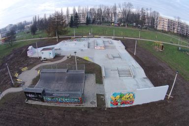 Projekt skateparku - Kraków