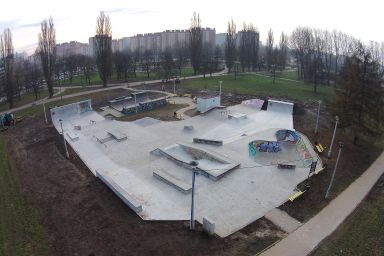 Projekt skateparku - Kraków