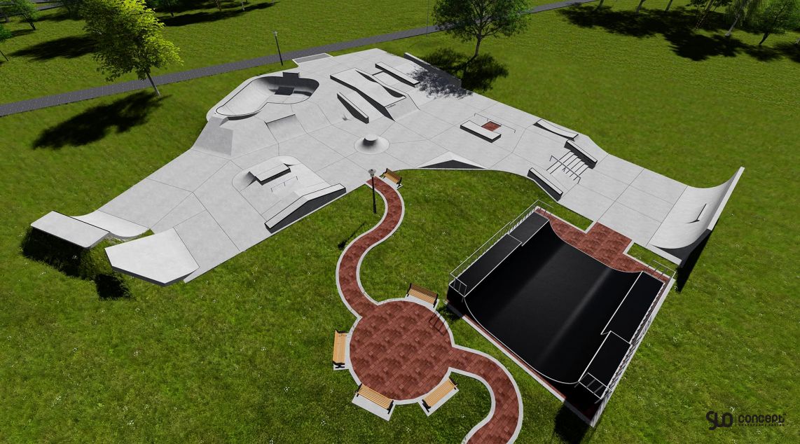 Projekty skateparków