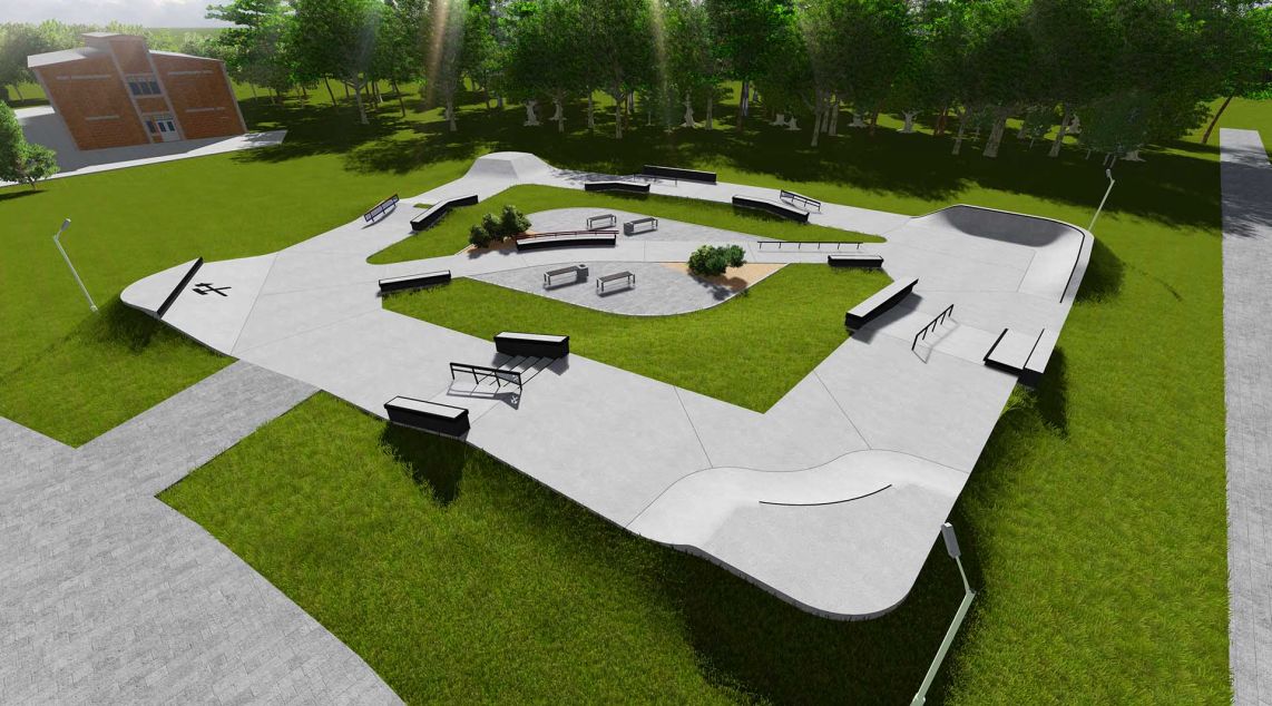 Projekty skateparków