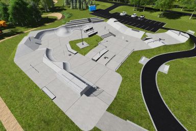 Projekt skateparku - Olkusz