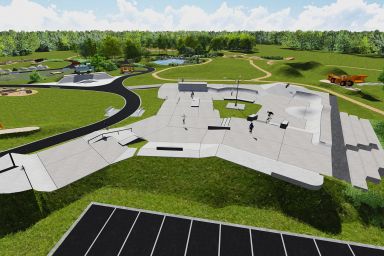 Projekt skateparku - Olkusz