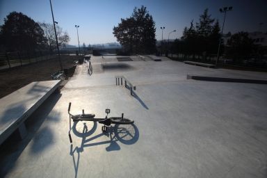 Projekt skateparku betonowego - Będzin