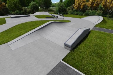 Projekt skateparku - Głogówek