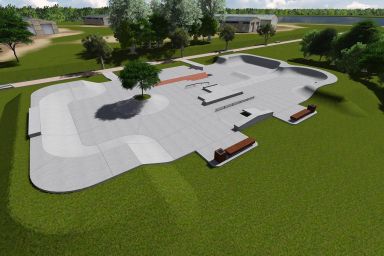 Projekt skateparku - Zgierz