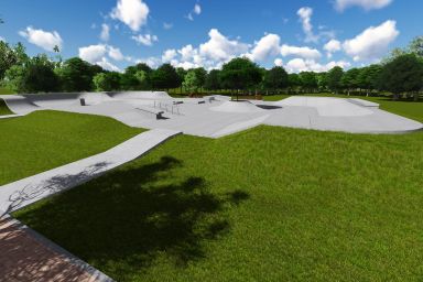 Projekt skateparku - Zgierz