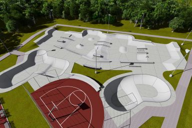 Projekt skateparku - Burmunddal