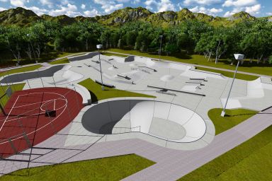 Projekt skateparku - Burmunddal