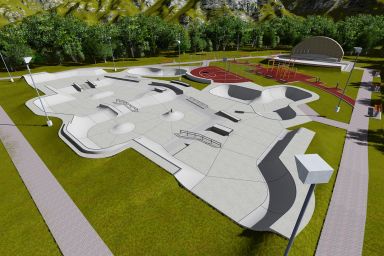 Projekt skateparku - Burmunddal