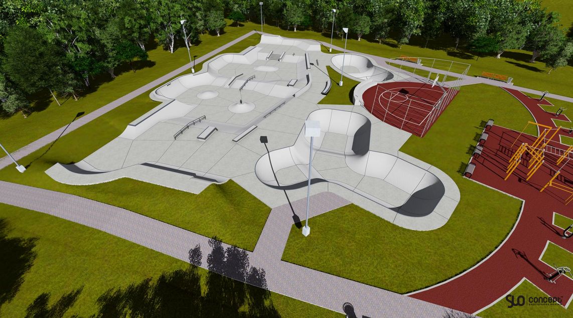 Projekty skateparków