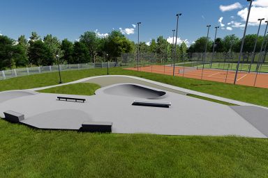 Projekt skateparku - Turośń Kościelna