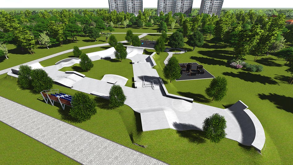 Projekty skateparków