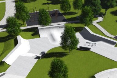 Projekt skateparku betonowego - Iżewsk