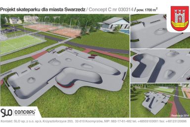 Projekt skateparku - Swarzędz