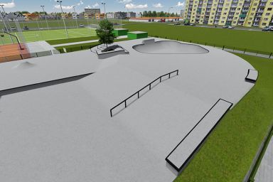 Projekt skateparku - Wolsztyn