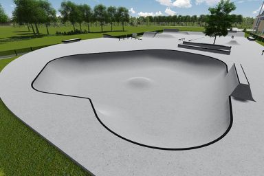 Projekt skateparku - Wolsztyn