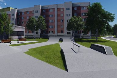 Projekt skateparku betonowego - Przemyśl