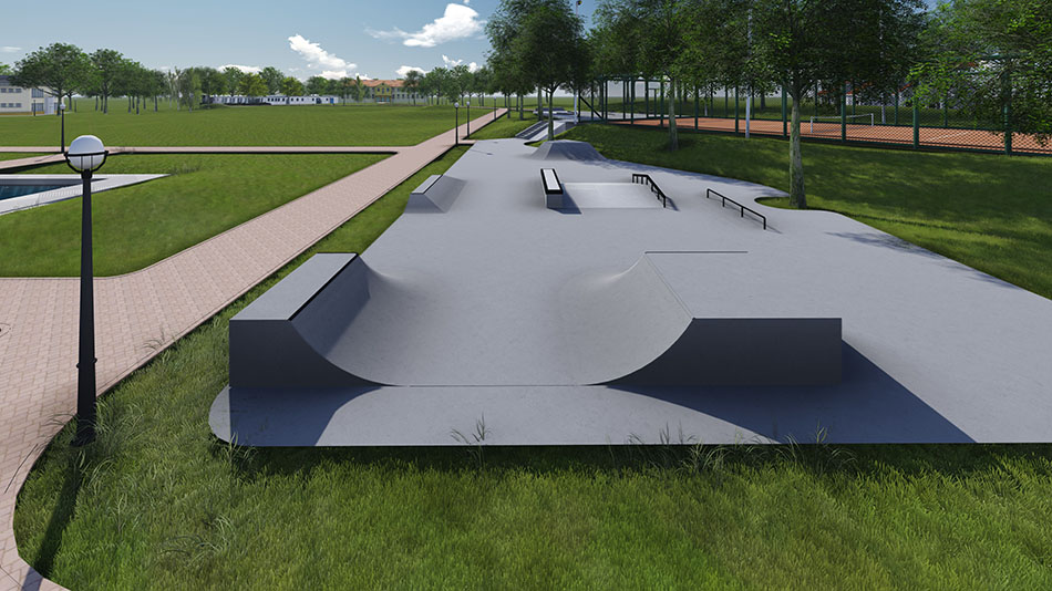 Projekty skateparków