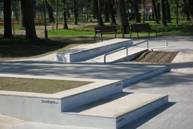 Projekt skateparku betonowego - Stepnica